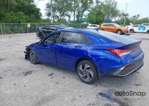 2025 Hyundai Elantra Sel Sport from USA, damaged, VIN KMHLM4DG8SU917369
